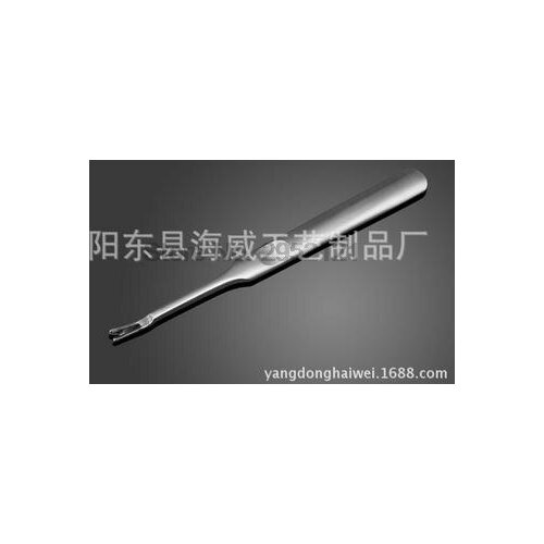 By dhl or ems 500pcs Steel Nail Fork Dead Skin Fork Nipper Pusher Trimmer Callus Cuticle Remover Manicure Pedicure new