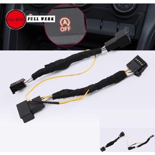 Car Automatic Stop Start STT Centeral Control Button Panel Connector Cable for Skoda Kodiaq Accessories