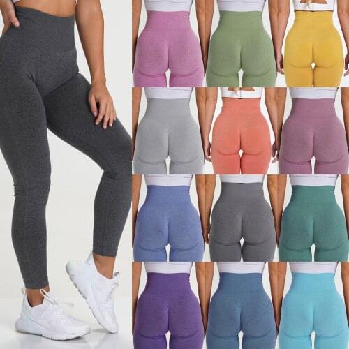 Seamless Yoga Pants Push Up Leggings For Women Sport Fitness Yoga Legging High Waist Squat Proof Sports Tight Workout Leggins