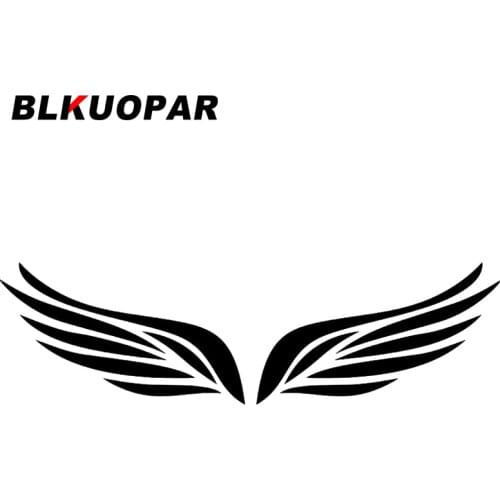 BLKUOPAR for Wing Car Stickers Vinyl Personality Decals Scratch-Proof Creative Windshield Skateboard Decor Vinyl Car Wrap