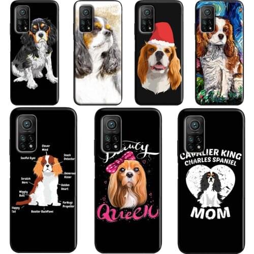 Cavalier King Charles Spaniel Dog Case POCO X3 Pro F3 F1 F2 M3 Pro Cover For Xiaomi Mi 11 Lite Ultra Note 10 Mi 9T 10T Pro