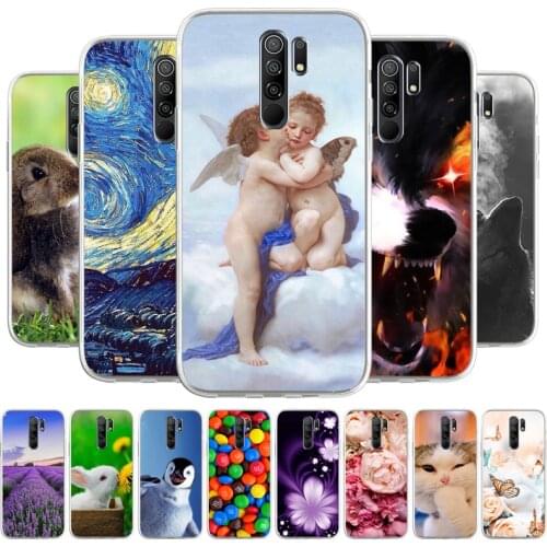 Case For Xiaomi Redmi 9A 9 Back Cases Funda For Xiaomi Redmi 9i 9AT Redmi9A Redmi9 Redmi9i Soft Silicone TPU Phone Cover Coque