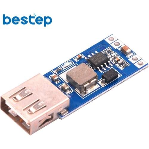 DC DC 9V 12V 24V to 5V 3A USB Power Supply Step Down Voltage Regulator Board Module Converter Phone Charger Board Car