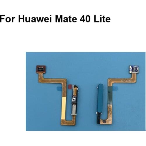 For Huawei Mate 40 Lite New original tested fpc Home button Touch ID Fingerprint Sensor Flex Cable For Huawei Mate 40Lite