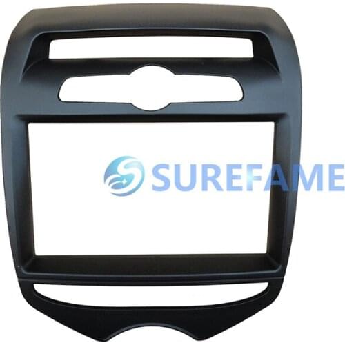 Double Din Car Trim Surround Panel for Hyundai IX20 IX-20 Manual A/C 2010+ DVD Frame Dash Mounting Kit Fascia Bezel Cover