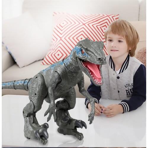 RC Dinosaur Toys Intelligent Animal Toys Remote Control Jurassic Dinosaur Toy Electric Walking Animals Toys For Children Gift