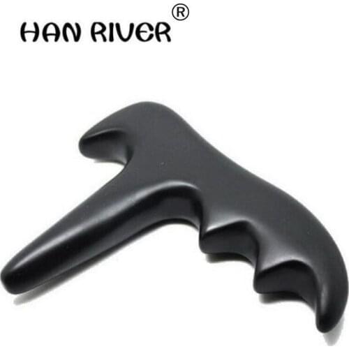 Stone needle cone massage foot massage acupuncture wand tool sole acupoints meridian foot massage stick the horn