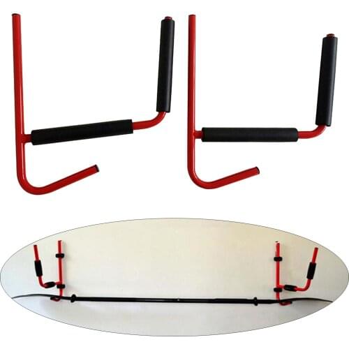Kayak Storage Hook Rack Wall Mounted Wall Bracket Paddle Storage Holder Surfboard Accessories Red