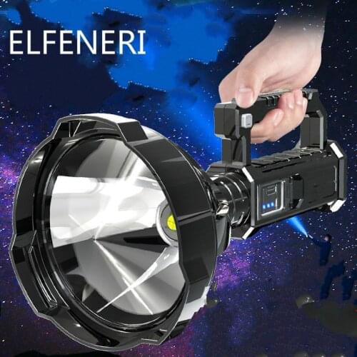 Led Flashlight Strong Light Rechargeable Long-range Ultra-bright Outdoor Special Forces Hernia Lamp Portable Searchlight