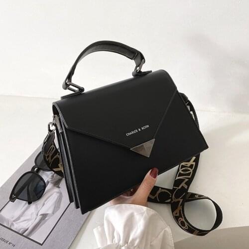 New Lady Handbag Casual All-match Girls Shoulder Bag 2021 Lock Tide Cross Body Bag Female Bag Plain Weave Small Bags For Women