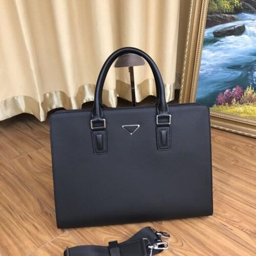 2021 new leather large capacity computer bag fashion briefcase mens handbag