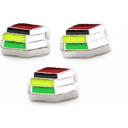 Wholesale 10pcs/Lot Book Floating Charms Living Glass Memory Lockets Diy Accessory Charms Jewelry