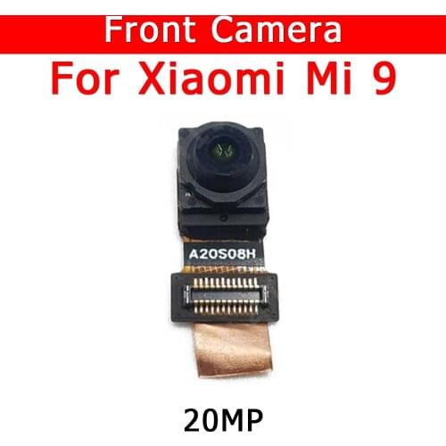 Original Front Camera For Xiaomi Mi 9 Mi9 Front Small Facing Camera Module Flex Cable Replacement Spare Parts