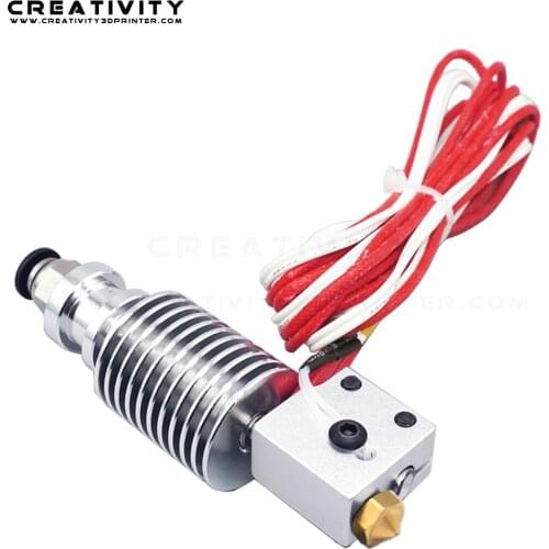 3D Printer Parts E3D V6 Volcano hotend Large diameter Nozzle 1.75mm/0.6 0.8 1.0 1.2mm 12V/24V remote print J-head