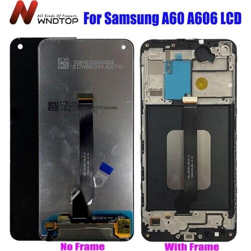 For Samsung Galaxy A60 LCD Display a606F/DS a6060 Touch Screen Digitizer Assembly For Samsung A60 LCD screen Replacement parts