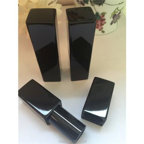 12.1mm 20pcs/lot Square Aluminum Lipstick Subpackage, Empty Magnetic Lipstick Packaging Tube, Top Grade DIY Lip Balm Tube