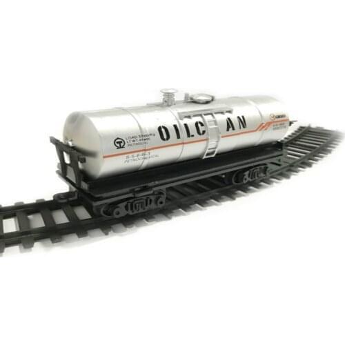 2pcs/lot Large Proportion Of Train Compartments Simulated Rail For Tank Railway Cars Train Models 1:87