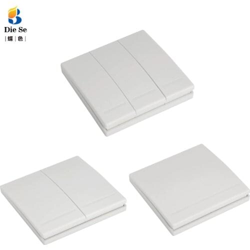 86 Wall Panel Wireless Remote Transmitter 1 2 3 Way RF Switch For Lamp Bulb Light Remote Switch Wall Remote Control