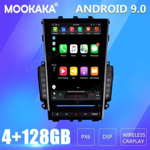 For Infiniti Q50 Q50L Q60S 2013 - 2019 Car Radio Screen GPS Navigation 4GB+128GB Android CARPLAY Multimedia Player Audio