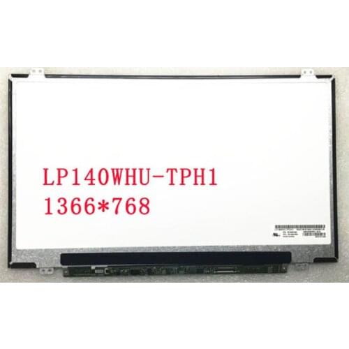 Free shipping LP140WHU-TPH1 LP140WHU TPH1 14.0"inch laptop lcd screen 1366*768