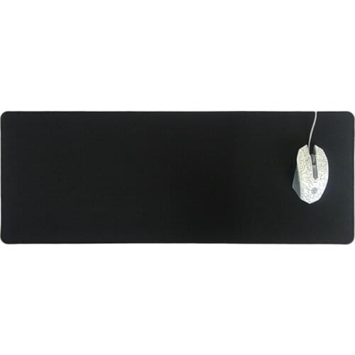 Black Small Mouse Pad Large PC Game Keyboard Pad Diving Material Best Gaming Desk Mat Computer Mousepad 80x30cm/90x40cm/20x18cm