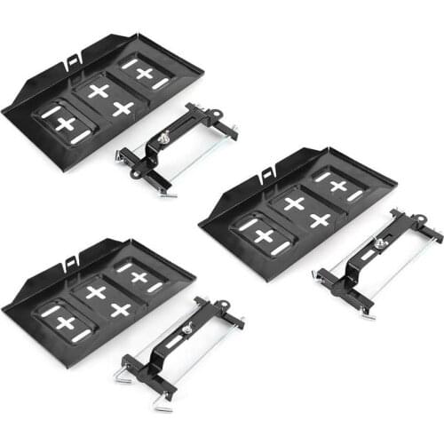 Storage Battery Holder Tray Mount Hold Down Clamp Bracket Kit Car Accessory auto parts