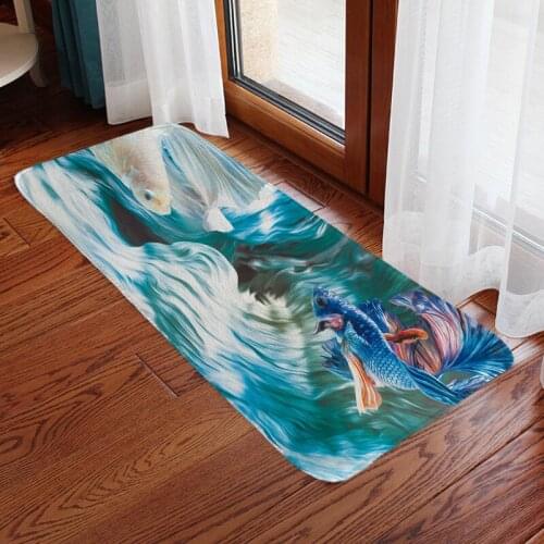 Landscape Pattern Kitchen Entrance Door Mat Anti-slip Floor Rug Bathroom Area Hallway Free Shipping