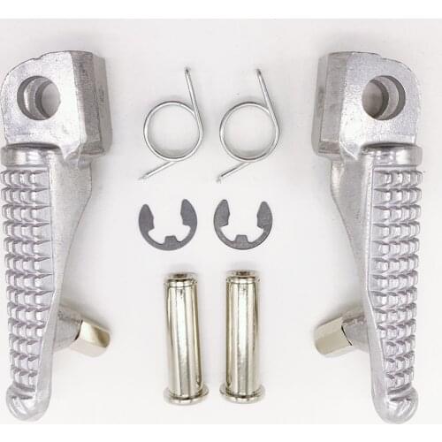 Motorcycle Front Footrests Foot pegs pedal For Kawasaki Ninja ZX6R ZX10R ZX-6R Z1000 Z750 ER6F ZX636 ER6F EX650 ER6N