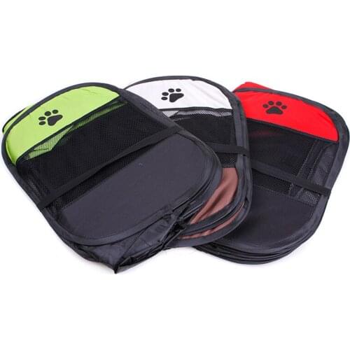 Portable Outdoor Big Dogs House Fence Folding Pet Tent Dog House Octagonal Cage For Cat Tent Playpen Puppy Kennel Easy Operation