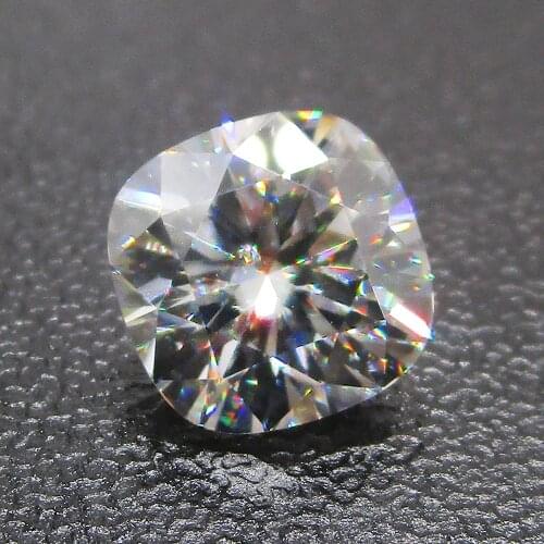 With Certificate Loose Moissanite Stone Cushion Cut 4x4mm-11x11mm Most Selling Products Diamond 1 Carat