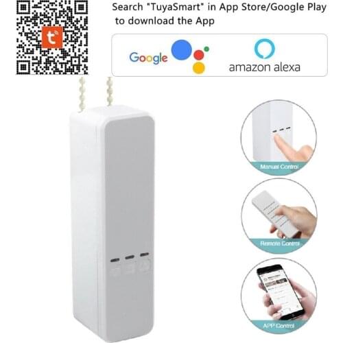 WiFi Tuya Roller Shade Driver DIY Roller Shutter Motor Smart Life Alexa Google Assistant Voice Control Plug Version Wifi Curtain