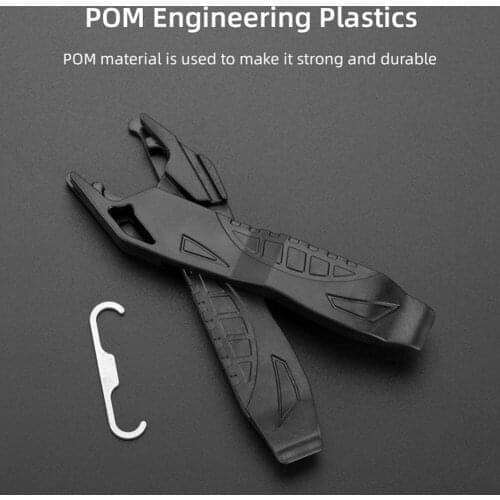 Plastic Bicycle Tire Lever Cycling Tyre Crowbar Bike Repair Tool MTB Road Bike Master Chain Hook Buckle Plier Pry Bar