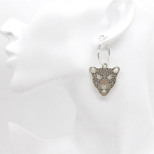 New Fashion Leopard Print Pendant Earrings Animal Earrings, Party Gifts, Feminine Charm Jewelry Earrings