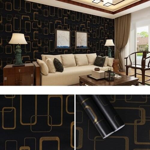 Modern Self-Adhesive Wallpaper Printed Bedroom Living Room Waterproof Wall Sticker Fashion Furniture Counter-Top Protect Decor