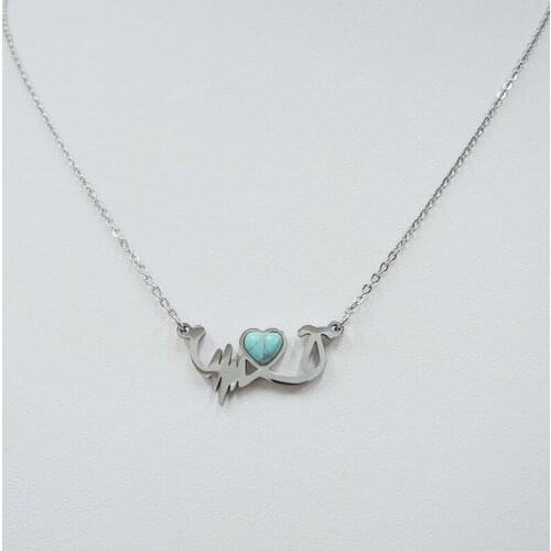 High quality top fashion necklace ,stainless steel ,anti-allerge ,avaibale in silver and gold color