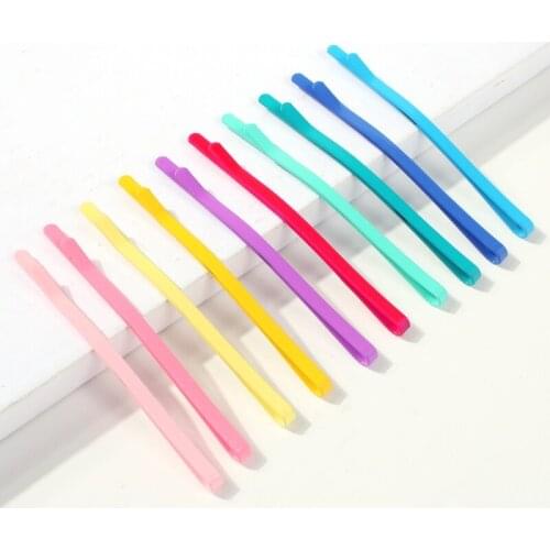 Lalynnlys 20 pcs/set Cute Candy Color Barrettes Hairpin for Women Girls Match Head Hair Clips Child Hair Accessories New F06381