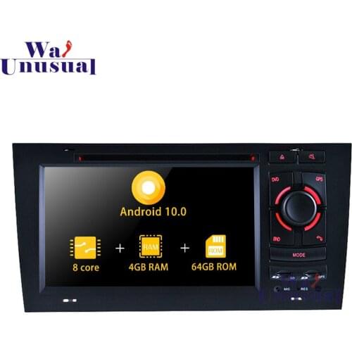 1024*600 Octa Core 7'' Pure Android 10.0 Car DVD Player For Audi A6 1997-2004 with GPS+BT+WIFI+DVR+Mirror Link+3G+OBD+free map