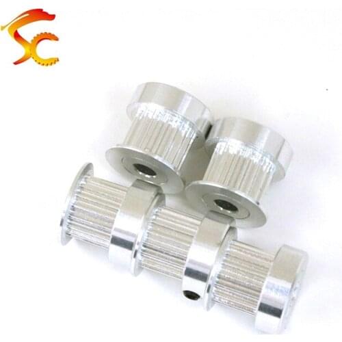 3D Printers 2GT 17 teeth bore 4mm timing pulley fit for belt width 6mm CNC equipment accessories Engraving Machine Accessories