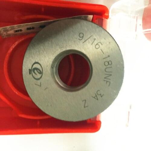 9/16-18 UNF 3A thread ring gage 3A thread ring gauge Go-No Go Gages 2pcs/set