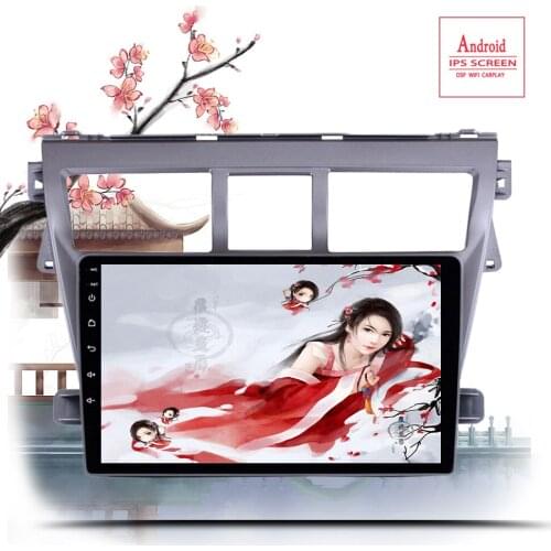 Car Radio For Toyota VIOS Yaris 2007 2008 2009 2010 2011 2012 stereo system video support USB FM SWC TV bose WIFI Android 10.0