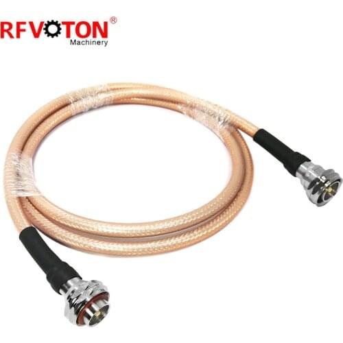 Free shipping RF cable Assembly 3meters long L29 DIN male to male rf coaxial connector with TIMES 68999 pigtail cable