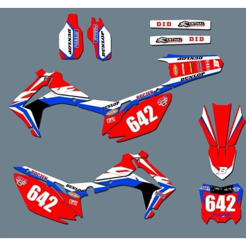 Graphics Decal Sticker for Honda CRF250R CRF250 2014-2017 & CRF450R CRF450 2013 2014 2015 CRF 250 250R 450 450R