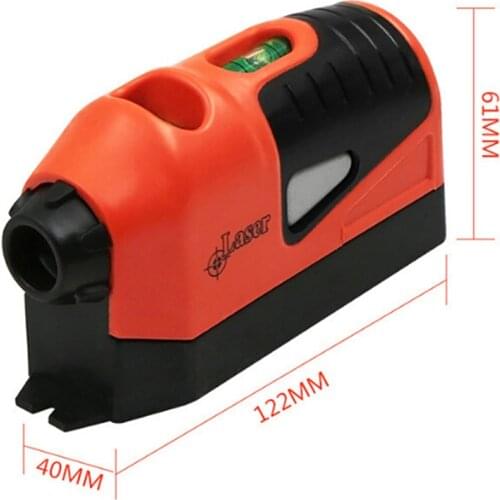 Mini Vertical Spirit Level Tool Laser Level Laser Straight The Laser Guided Level Line Measurement Gauge Tool