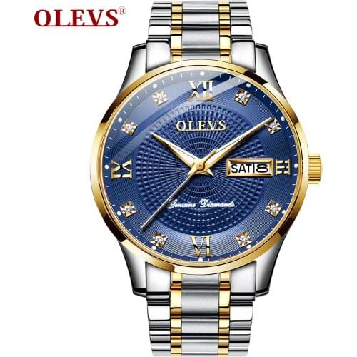 Luxury Brand Mechanical Watches Blue Automatic Wristwatches Self Wind Waterproof Male Clock Fashion Date Relogio Masculino
