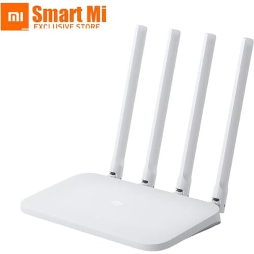 Original Xiaomi Mi Router 4C 64MB 300Mbps 2.4GHz Antennas Band Smart Home WiFi Repeater Dormitory Wireless Router APP Remote New