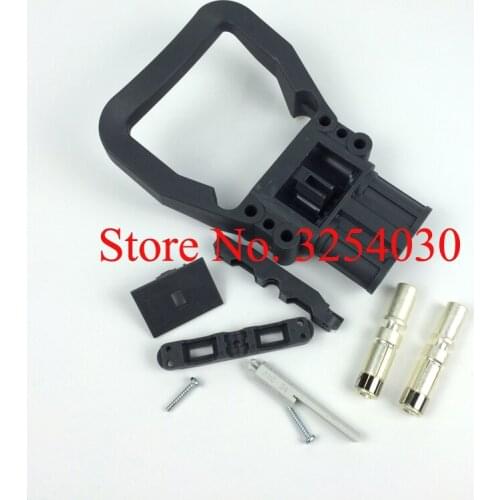 Supplying Imported Germany Orginal Black 150V 160A REMA Battery Connectors Black Female REMA160 for Electric Pallet Trucks