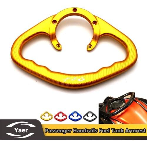 For YAMAHA FZ6 FZ6N FZ6S 2004 2005 2006 2007 2008 2009 2010 CNC Motorcycle Passenger Handle Gas Fuel Tank Armrest Handgrips