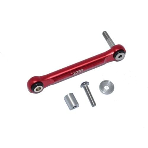 Aluminum Alloy Steering Gear Rod Servo Tie Rod for LOSI 1/10 LASERNUT TENACITY ULTRA 4 ROCK TACER-LOS03028 RC Car Part