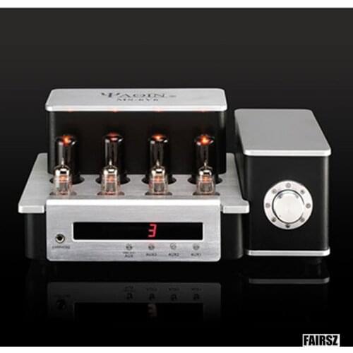 YAQIN MS-6V6 6P6P Push-Pull Tube Amplifier HIFI Valve Amplifier 6v6 12AU7 12AT7 110V~240V