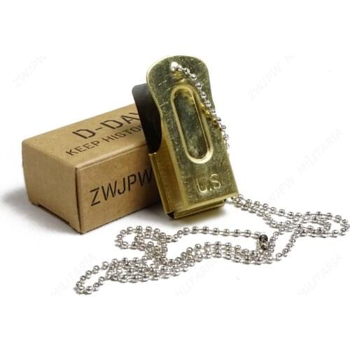 Military WWII WW2 US Army Airborne CRICKET CLICKER American D-Day Para paratroopers Signals